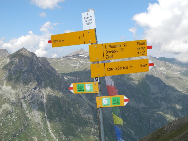 Corne de Sorebois 2836m