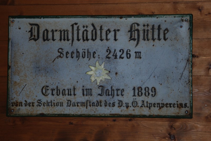 Darmst�dter H�tte 2384m