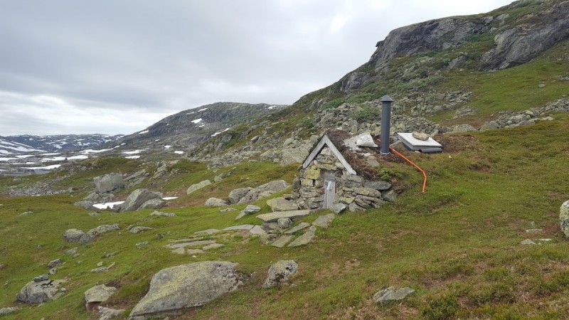 Noth�tte Austdalsbua 1125m