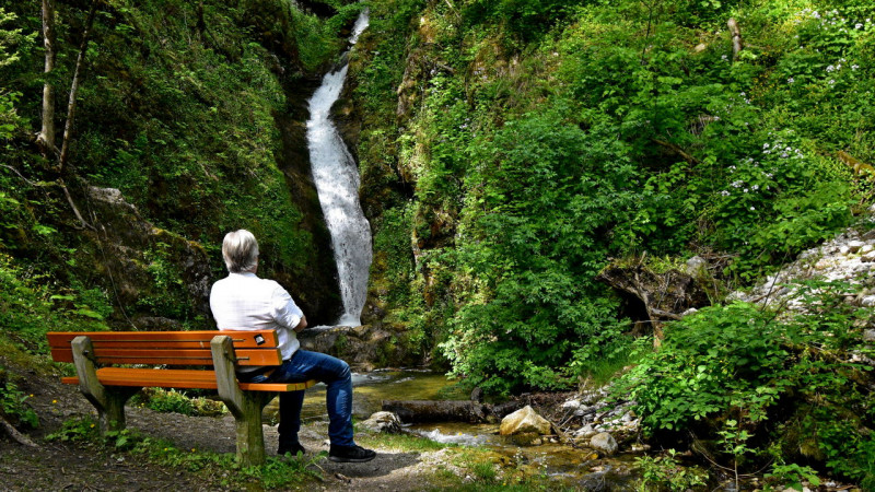 Pie�ling Wasserf�lle 455m