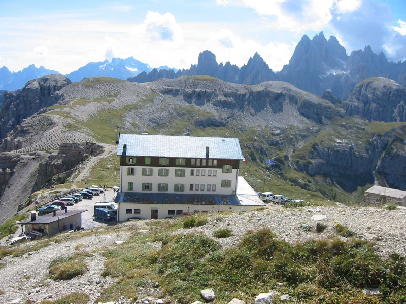 Rifugio Auronzo 2320m