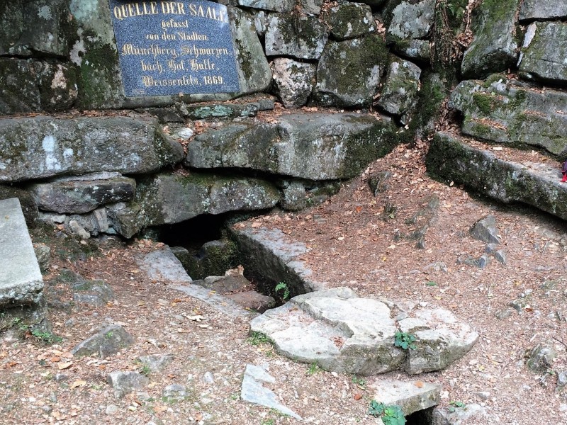 Saale Quelle 716m