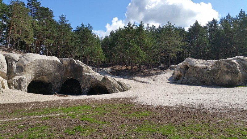 Sandhhlen im Heers 180m