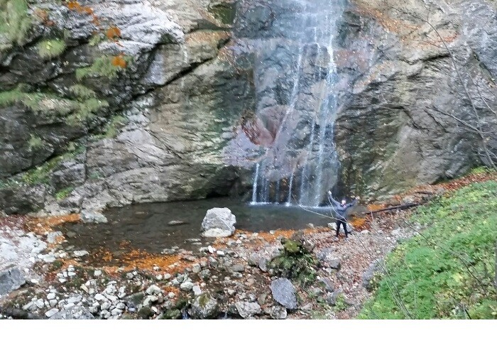 Schleierfall am Fallbach 566m