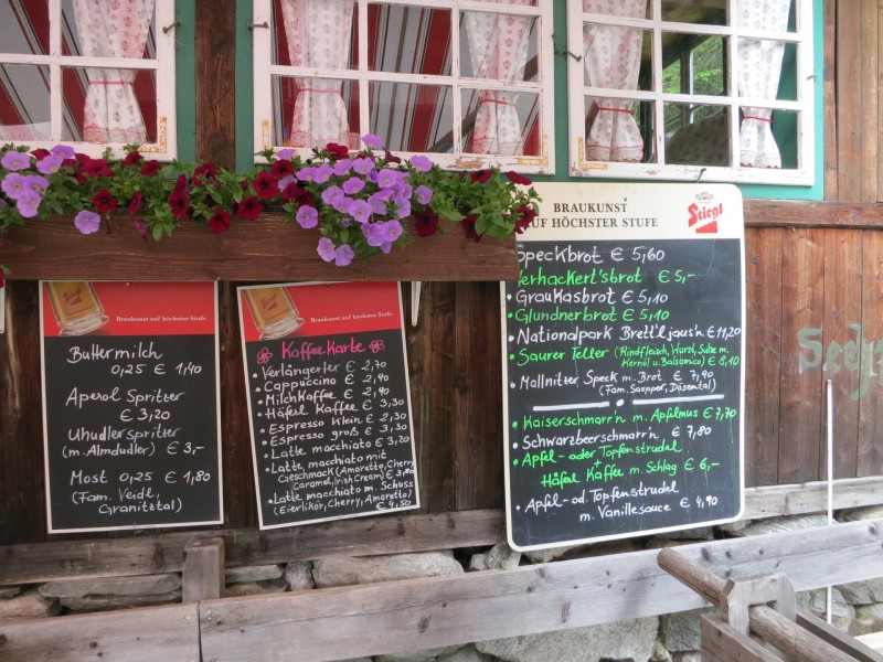 Schwussnerh�tte 1338m