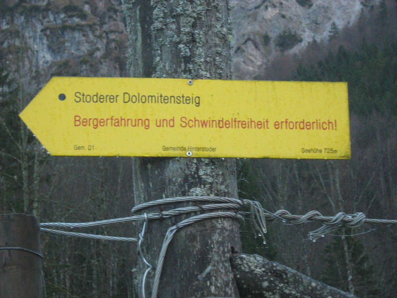 Stoderer Dolomitensteig 1355m