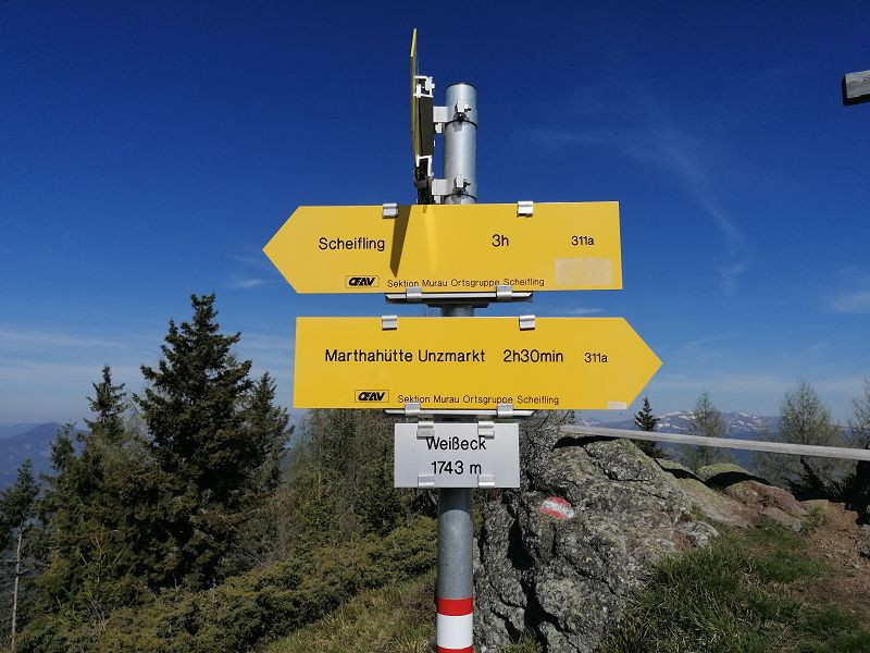Wei�eck 1743m