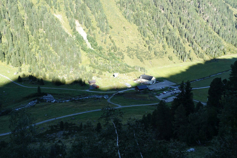 Alpengasthof Lsens - Hochgrafljoch - Hohe Rte - Gallwieser Mittergrat - Roter Kogel - Zirmweg - Alpengasthof Lsens