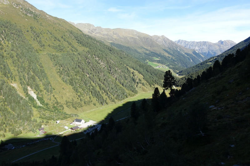 Alpengasthof Lsens - Hochgrafljoch - Hohe Rte - Gallwieser Mittergrat - Roter Kogel - Zirmweg - Alpengasthof Lsens