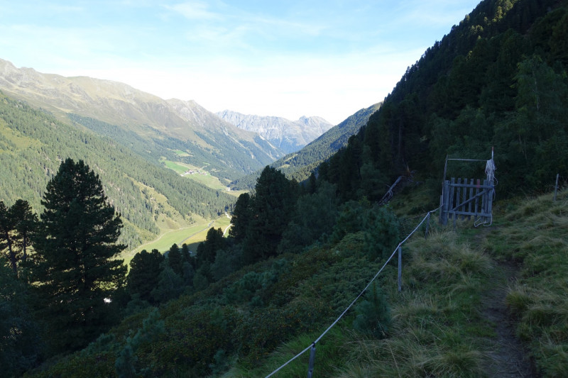Alpengasthof Lsens - Hochgrafljoch - Hohe Rte - Gallwieser Mittergrat - Roter Kogel - Zirmweg - Alpengasthof Lsens