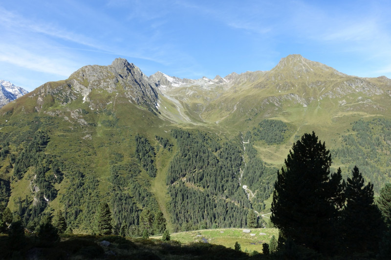 Alpengasthof Lsens - Hochgrafljoch - Hohe Rte - Gallwieser Mittergrat - Roter Kogel - Zirmweg - Alpengasthof Lsens