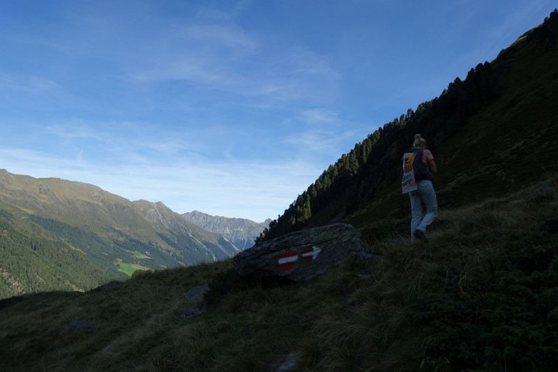 Alpengasthof Lsens - Hochgrafljoch - Hohe Rte - Gallwieser Mittergrat - Roter Kogel - Zirmweg - Alpengasthof Lsens