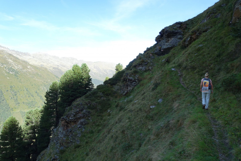 Alpengasthof Lsens - Hochgrafljoch - Hohe Rte - Gallwieser Mittergrat - Roter Kogel - Zirmweg - Alpengasthof Lsens