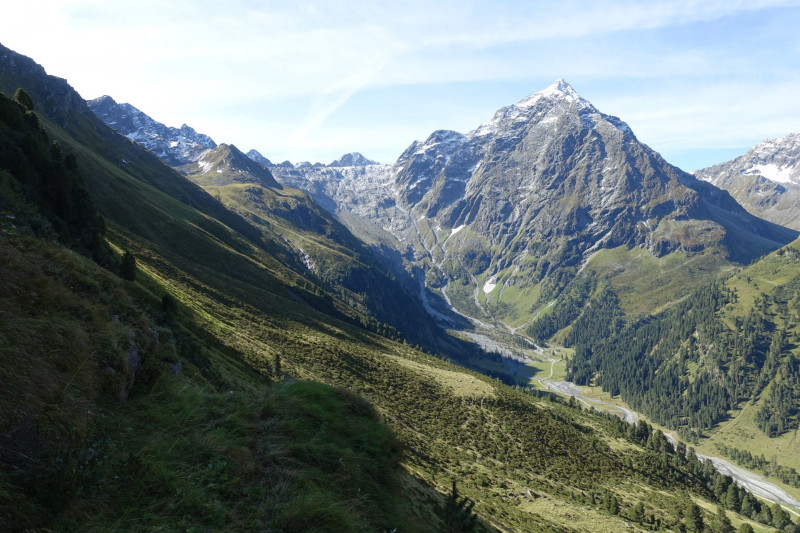 Alpengasthof Lsens - Hochgrafljoch - Hohe Rte - Gallwieser Mittergrat - Roter Kogel - Zirmweg - Alpengasthof Lsens