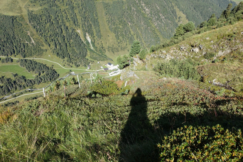 Alpengasthof Lsens - Hochgrafljoch - Hohe Rte - Gallwieser Mittergrat - Roter Kogel - Zirmweg - Alpengasthof Lsens