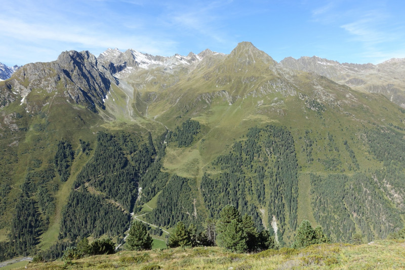 Alpengasthof Lsens - Hochgrafljoch - Hohe Rte - Gallwieser Mittergrat - Roter Kogel - Zirmweg - Alpengasthof Lsens