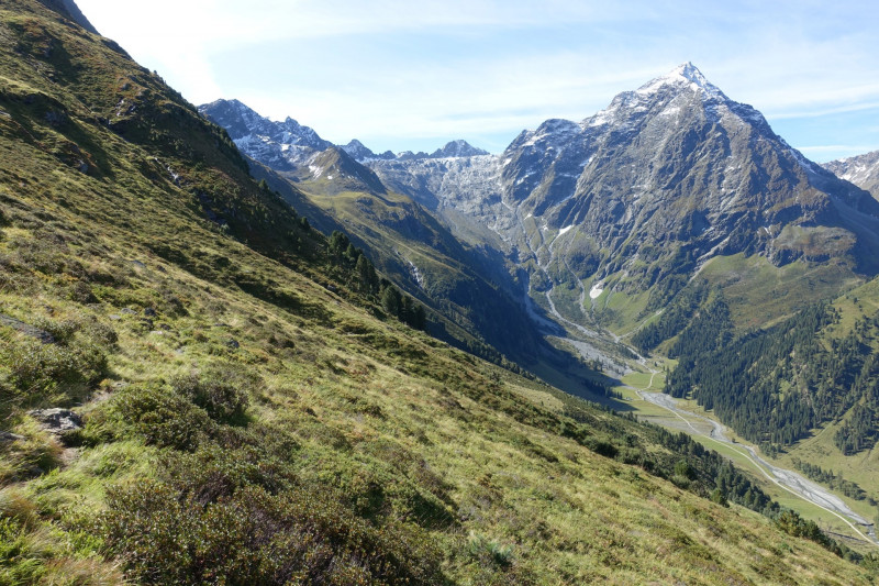 Alpengasthof Lsens - Hochgrafljoch - Hohe Rte - Gallwieser Mittergrat - Roter Kogel - Zirmweg - Alpengasthof Lsens