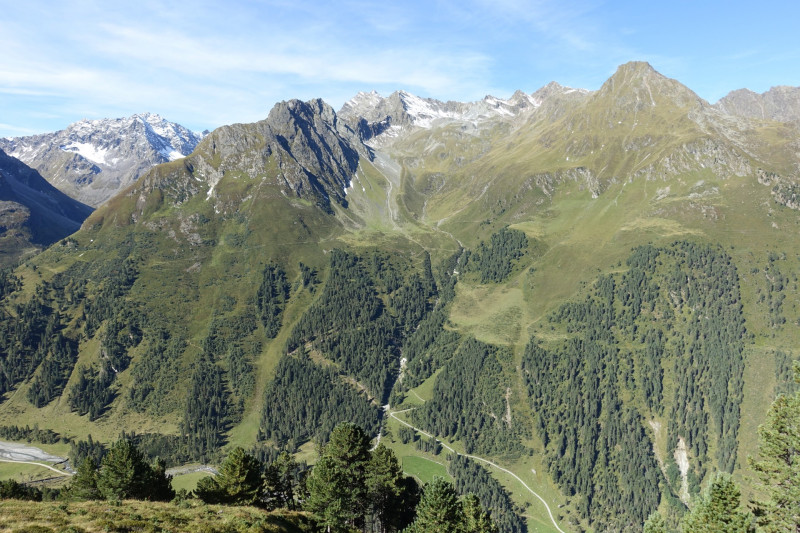 Alpengasthof Lsens - Hochgrafljoch - Hohe Rte - Gallwieser Mittergrat - Roter Kogel - Zirmweg - Alpengasthof Lsens
