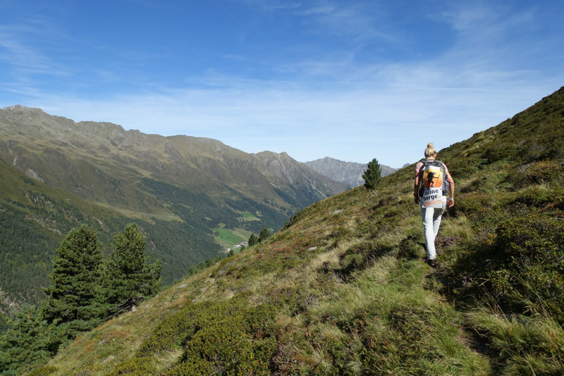 Alpengasthof Lsens - Hochgrafljoch - Hohe Rte - Gallwieser Mittergrat - Roter Kogel - Zirmweg - Alpengasthof Lsens