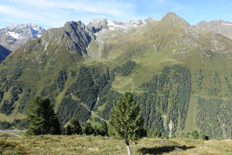 Alpengasthof Lsens - Hochgrafljoch - Hohe Rte - Gallwieser Mittergrat - Roter Kogel - Zirmweg - Alpengasthof Lsens