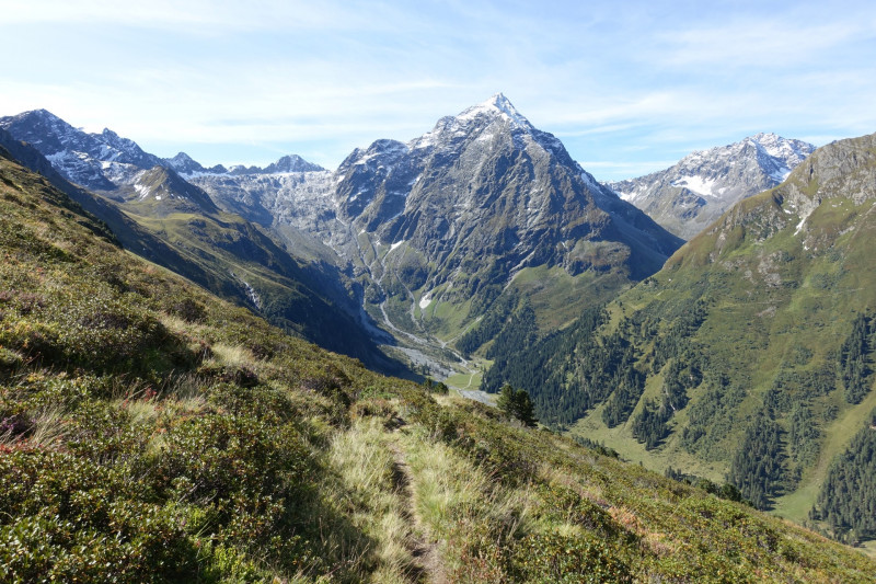 Alpengasthof Lsens - Hochgrafljoch - Hohe Rte - Gallwieser Mittergrat - Roter Kogel - Zirmweg - Alpengasthof Lsens