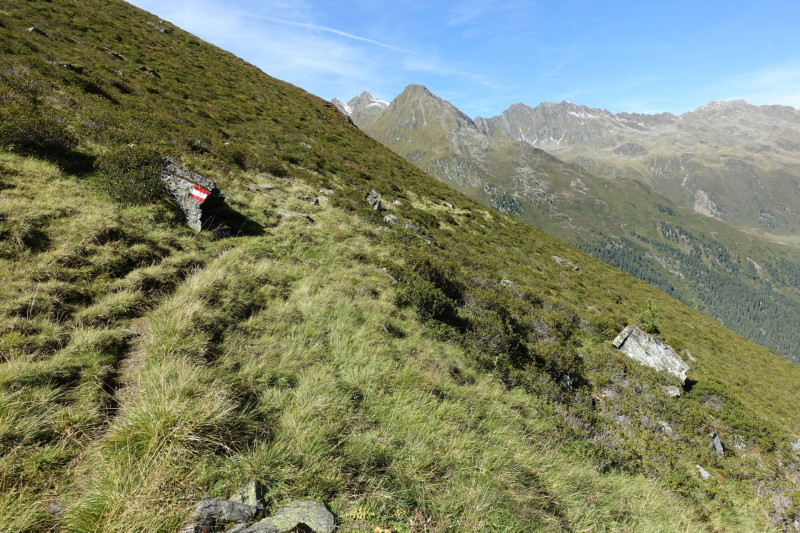 Alpengasthof Lsens - Hochgrafljoch - Hohe Rte - Gallwieser Mittergrat - Roter Kogel - Zirmweg - Alpengasthof Lsens