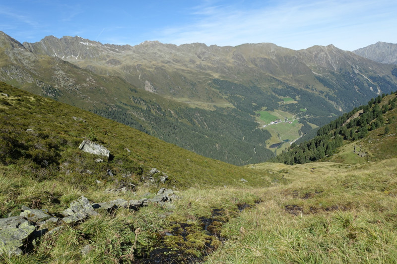 Alpengasthof Lsens - Hochgrafljoch - Hohe Rte - Gallwieser Mittergrat - Roter Kogel - Zirmweg - Alpengasthof Lsens