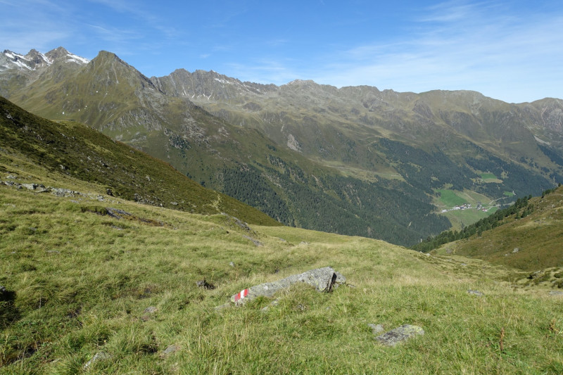 Alpengasthof Lsens - Hochgrafljoch - Hohe Rte - Gallwieser Mittergrat - Roter Kogel - Zirmweg - Alpengasthof Lsens