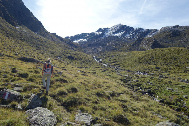 Alpengasthof Lsens - Hochgrafljoch - Hohe Rte - Gallwieser Mittergrat - Roter Kogel - Zirmweg - Alpengasthof Lsens