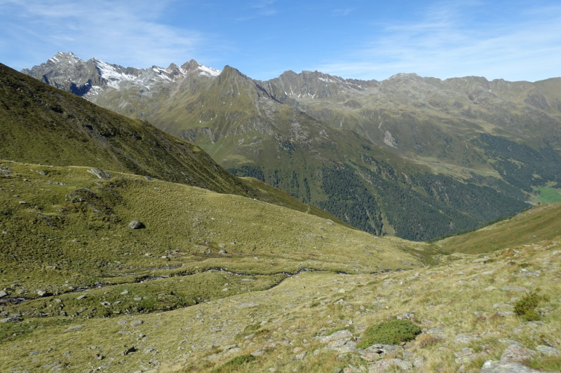 Alpengasthof Lsens - Hochgrafljoch - Hohe Rte - Gallwieser Mittergrat - Roter Kogel - Zirmweg - Alpengasthof Lsens