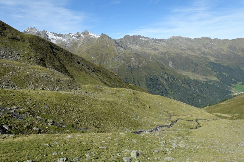 Alpengasthof Lsens - Hochgrafljoch - Hohe Rte - Gallwieser Mittergrat - Roter Kogel - Zirmweg - Alpengasthof Lsens