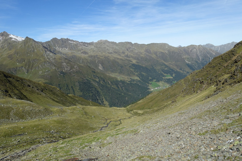 Alpengasthof Lsens - Hochgrafljoch - Hohe Rte - Gallwieser Mittergrat - Roter Kogel - Zirmweg - Alpengasthof Lsens