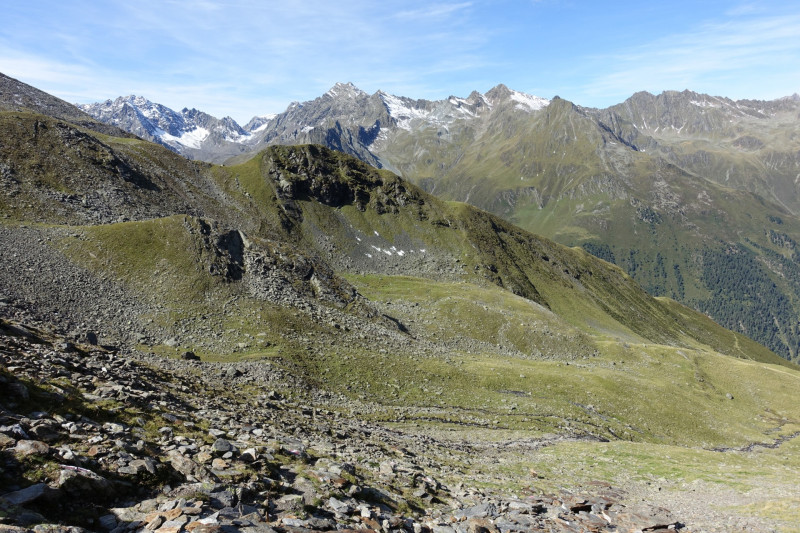 Alpengasthof Lsens - Hochgrafljoch - Hohe Rte - Gallwieser Mittergrat - Roter Kogel - Zirmweg - Alpengasthof Lsens