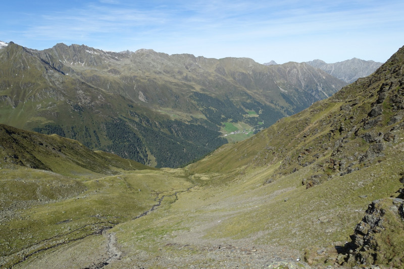 Alpengasthof Lsens - Hochgrafljoch - Hohe Rte - Gallwieser Mittergrat - Roter Kogel - Zirmweg - Alpengasthof Lsens