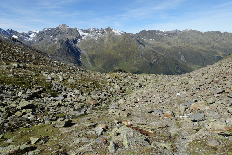 Alpengasthof Lsens - Hochgrafljoch - Hohe Rte - Gallwieser Mittergrat - Roter Kogel - Zirmweg - Alpengasthof Lsens