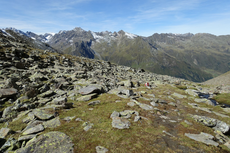 Alpengasthof Lsens - Hochgrafljoch - Hohe Rte - Gallwieser Mittergrat - Roter Kogel - Zirmweg - Alpengasthof Lsens