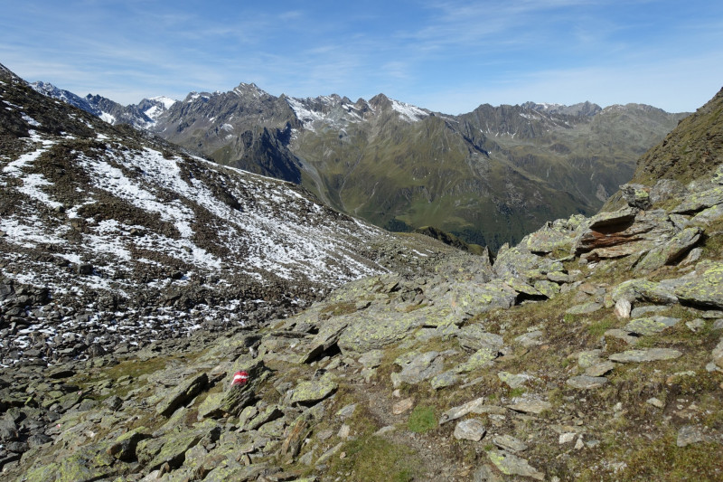 Alpengasthof Lsens - Hochgrafljoch - Hohe Rte - Gallwieser Mittergrat - Roter Kogel - Zirmweg - Alpengasthof Lsens