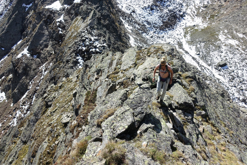 Alpengasthof Lsens - Hochgrafljoch - Hohe Rte - Gallwieser Mittergrat - Roter Kogel - Zirmweg - Alpengasthof Lsens
