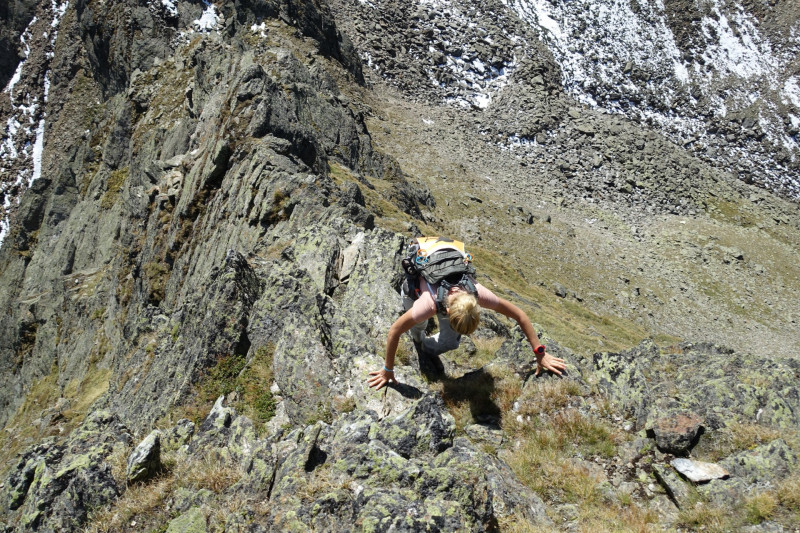 Alpengasthof Lsens - Hochgrafljoch - Hohe Rte - Gallwieser Mittergrat - Roter Kogel - Zirmweg - Alpengasthof Lsens