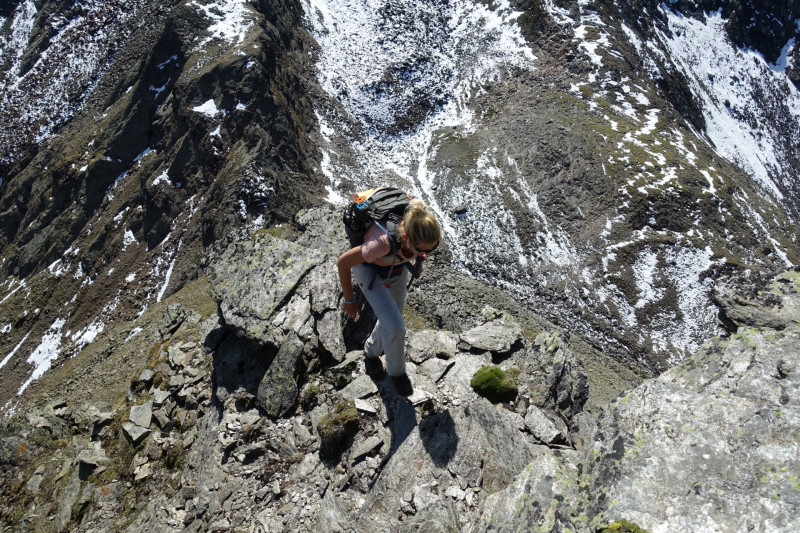 Alpengasthof Lsens - Hochgrafljoch - Hohe Rte - Gallwieser Mittergrat - Roter Kogel - Zirmweg - Alpengasthof Lsens