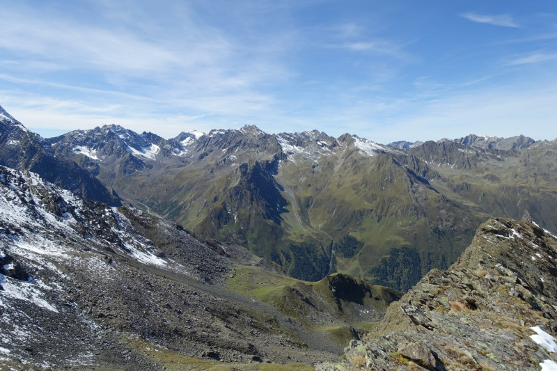 Alpengasthof Lsens - Hochgrafljoch - Hohe Rte - Gallwieser Mittergrat - Roter Kogel - Zirmweg - Alpengasthof Lsens
