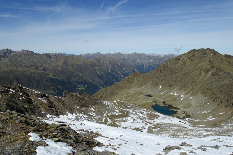 Alpengasthof Lsens - Hochgrafljoch - Hohe Rte - Gallwieser Mittergrat - Roter Kogel - Zirmweg - Alpengasthof Lsens