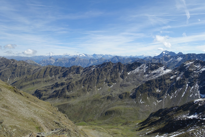 Alpengasthof Lsens - Hochgrafljoch - Hohe Rte - Gallwieser Mittergrat - Roter Kogel - Zirmweg - Alpengasthof Lsens