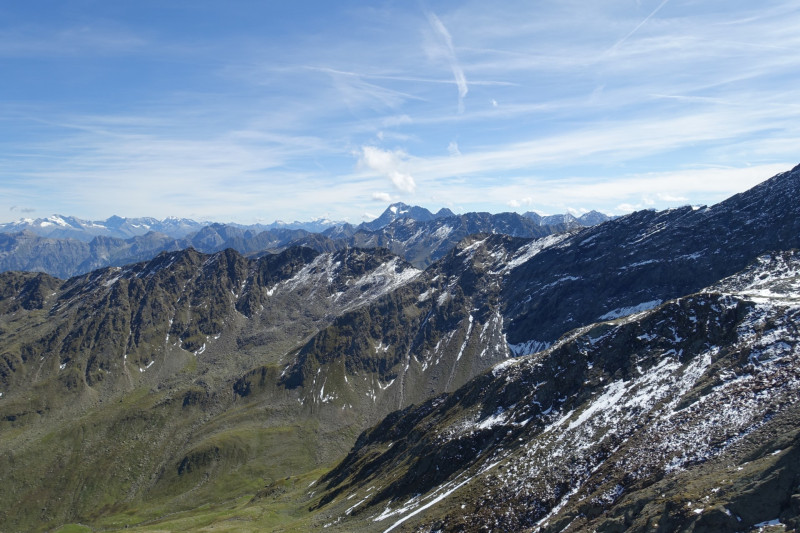 Alpengasthof Lsens - Hochgrafljoch - Hohe Rte - Gallwieser Mittergrat - Roter Kogel - Zirmweg - Alpengasthof Lsens