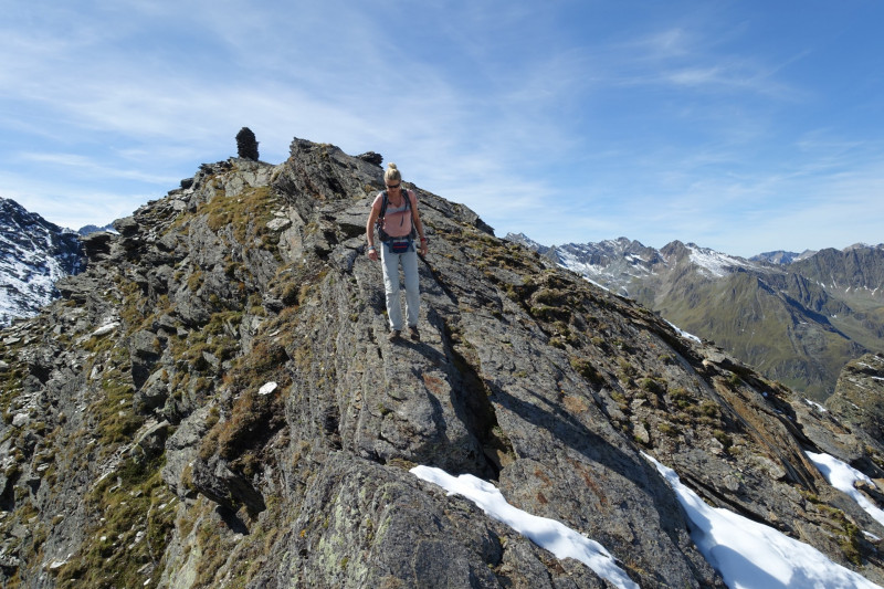 Alpengasthof Lsens - Hochgrafljoch - Hohe Rte - Gallwieser Mittergrat - Roter Kogel - Zirmweg - Alpengasthof Lsens
