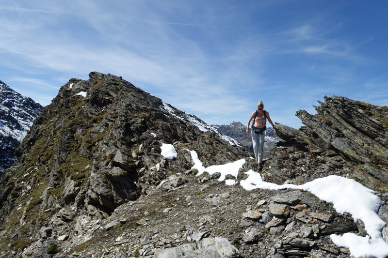 Alpengasthof Lsens - Hochgrafljoch - Hohe Rte - Gallwieser Mittergrat - Roter Kogel - Zirmweg - Alpengasthof Lsens