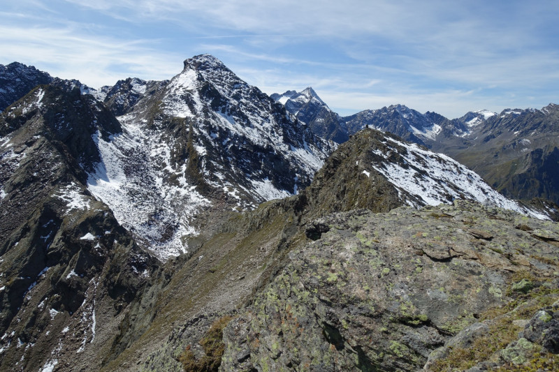 Alpengasthof Lsens - Hochgrafljoch - Hohe Rte - Gallwieser Mittergrat - Roter Kogel - Zirmweg - Alpengasthof Lsens