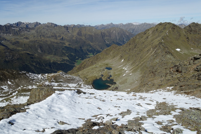 Alpengasthof Lsens - Hochgrafljoch - Hohe Rte - Gallwieser Mittergrat - Roter Kogel - Zirmweg - Alpengasthof Lsens