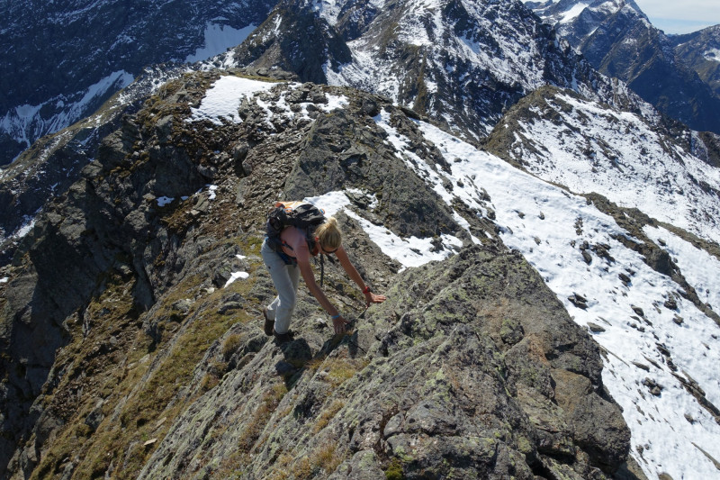 Alpengasthof Lsens - Hochgrafljoch - Hohe Rte - Gallwieser Mittergrat - Roter Kogel - Zirmweg - Alpengasthof Lsens