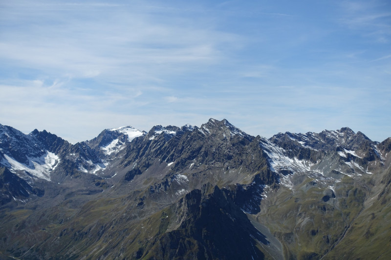 Alpengasthof Lsens - Hochgrafljoch - Hohe Rte - Gallwieser Mittergrat - Roter Kogel - Zirmweg - Alpengasthof Lsens